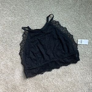 Aerie Black Lace Bralette